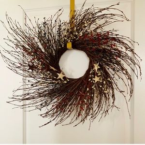 Spiral Patriotic Wreath